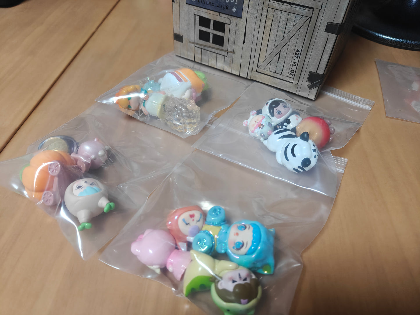 Mixed bean  bags chosen on live